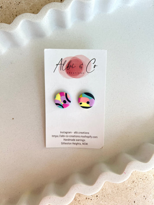 1.5cm Rainbow Stud