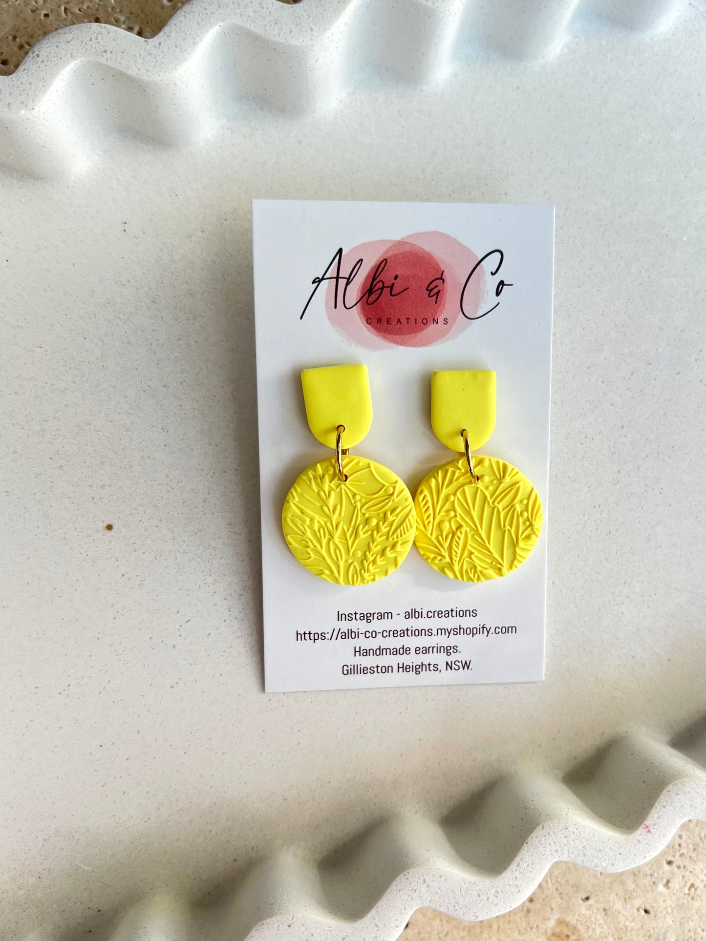 Lemon Sadie Dangles