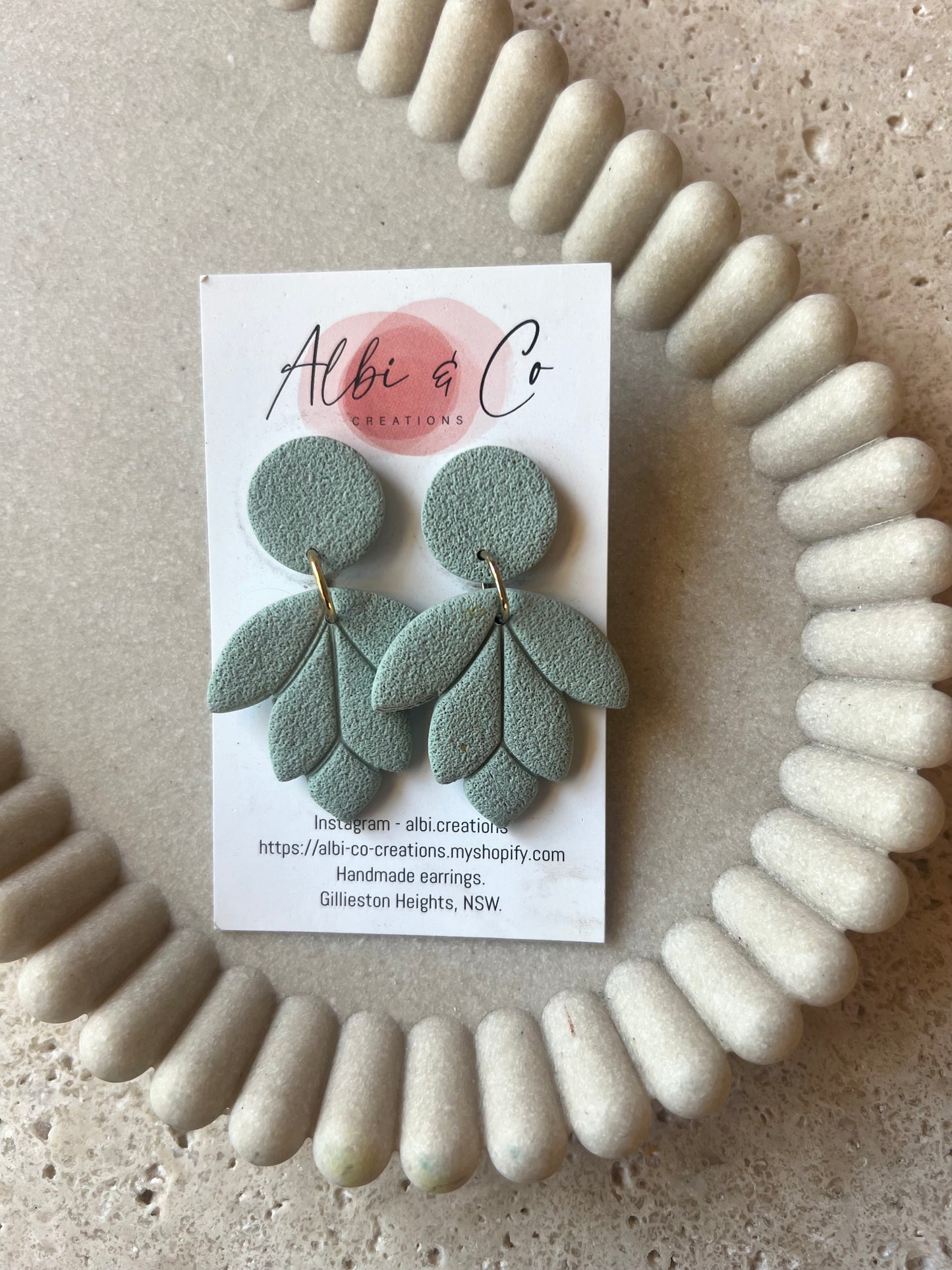 Sage Leaf Dangles