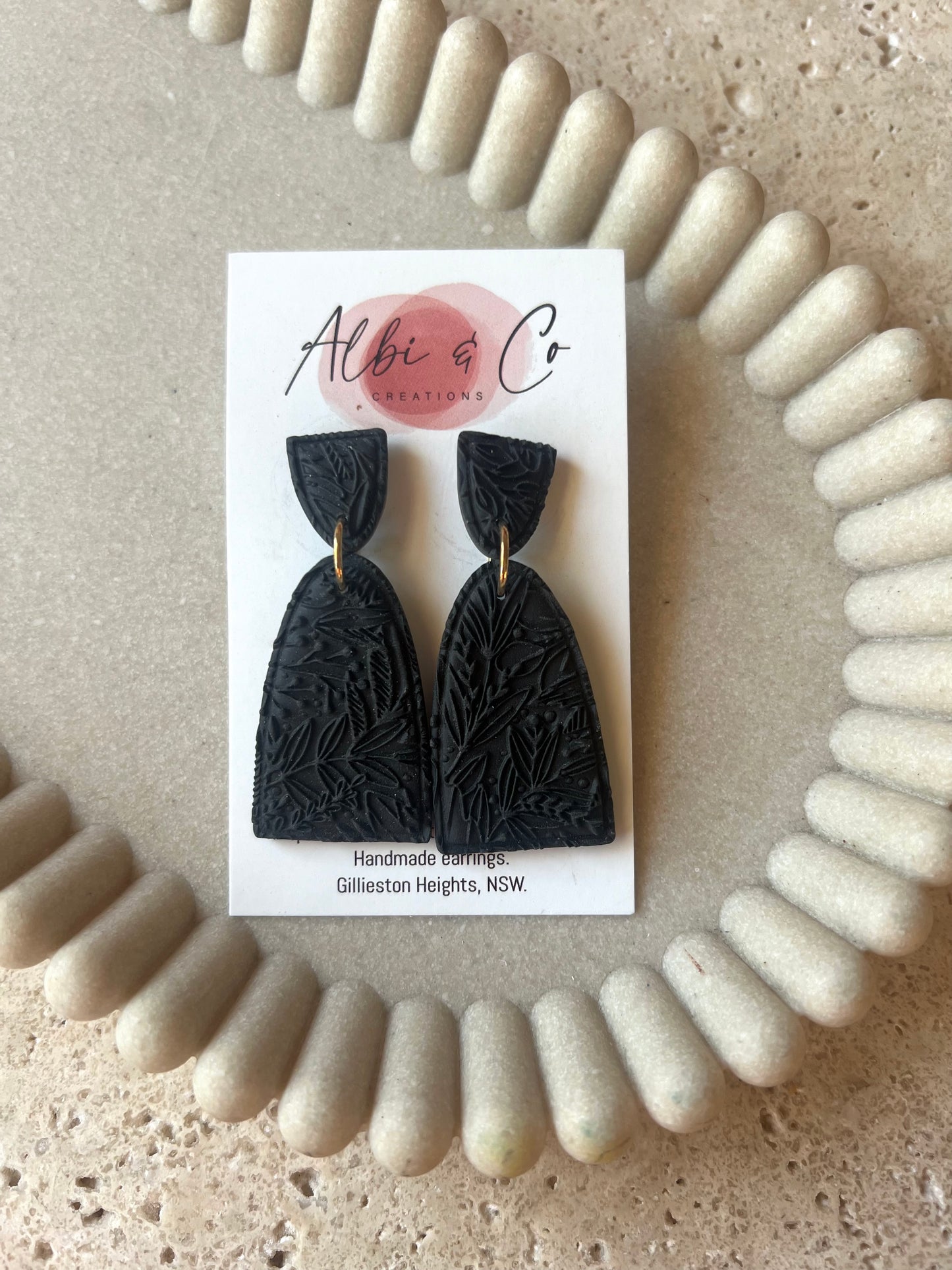 Black Sadie Archie Dangles