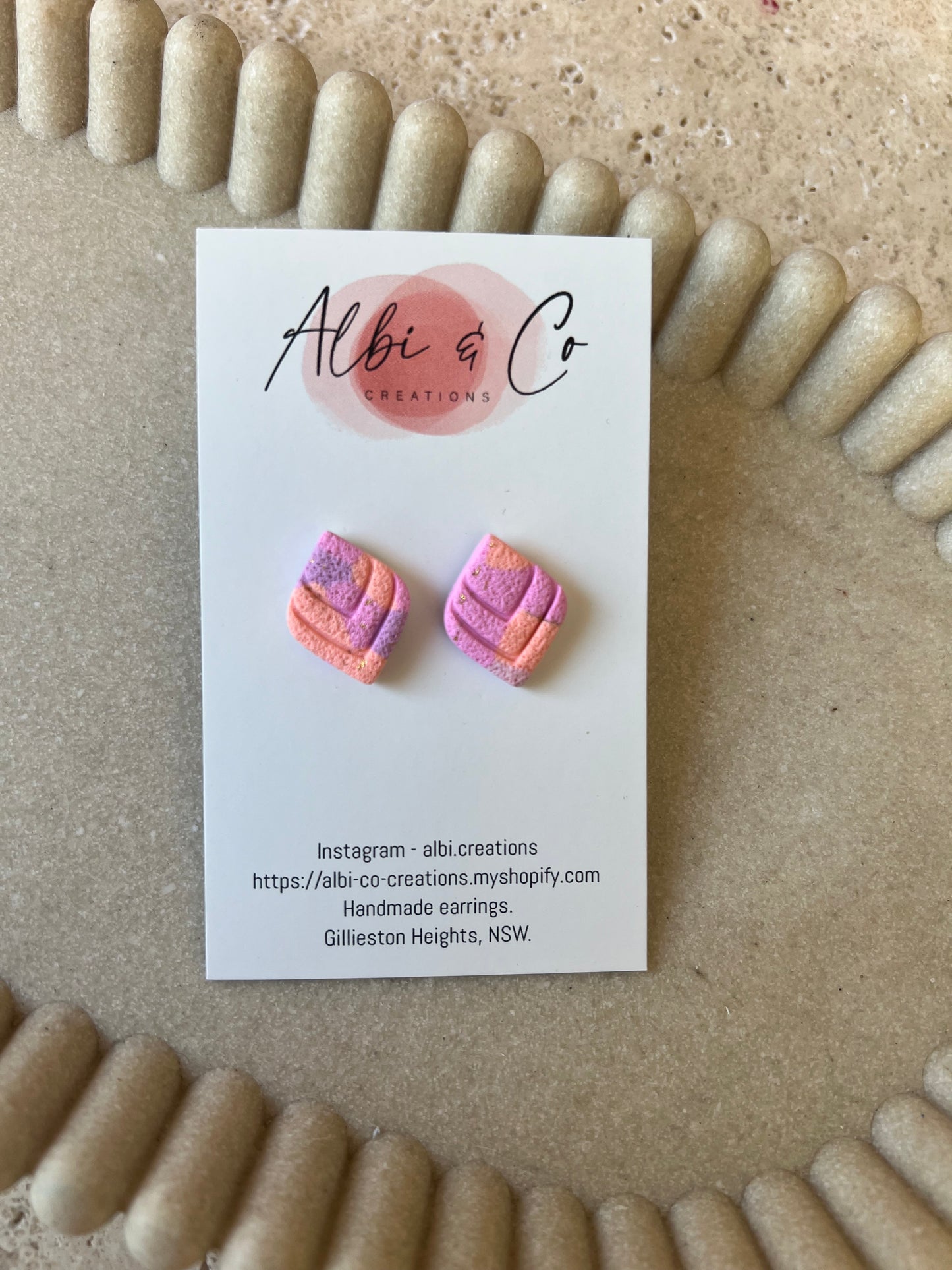 1.5cm Patch Mila Stud
