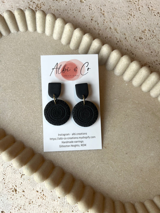 Black Petite Bohala Dangles