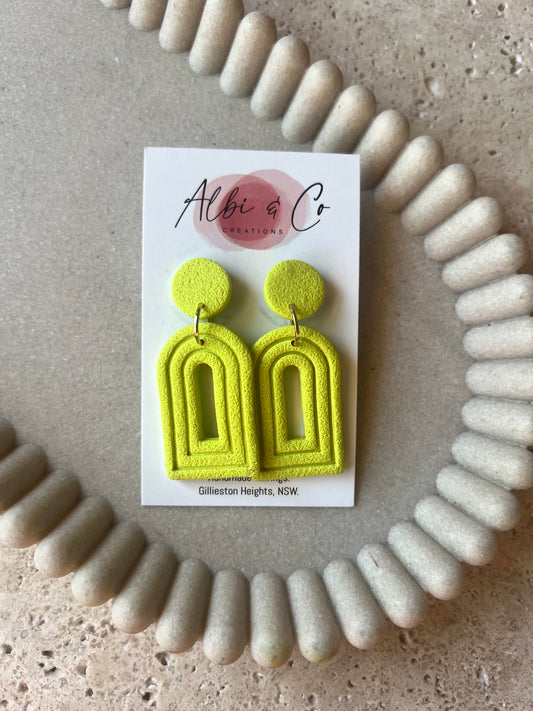 Lime Arch Dangles