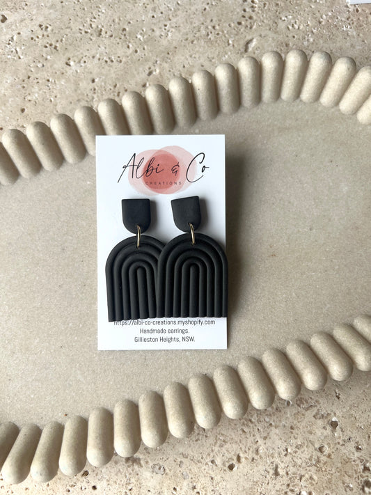 Black Rainbow Dangles