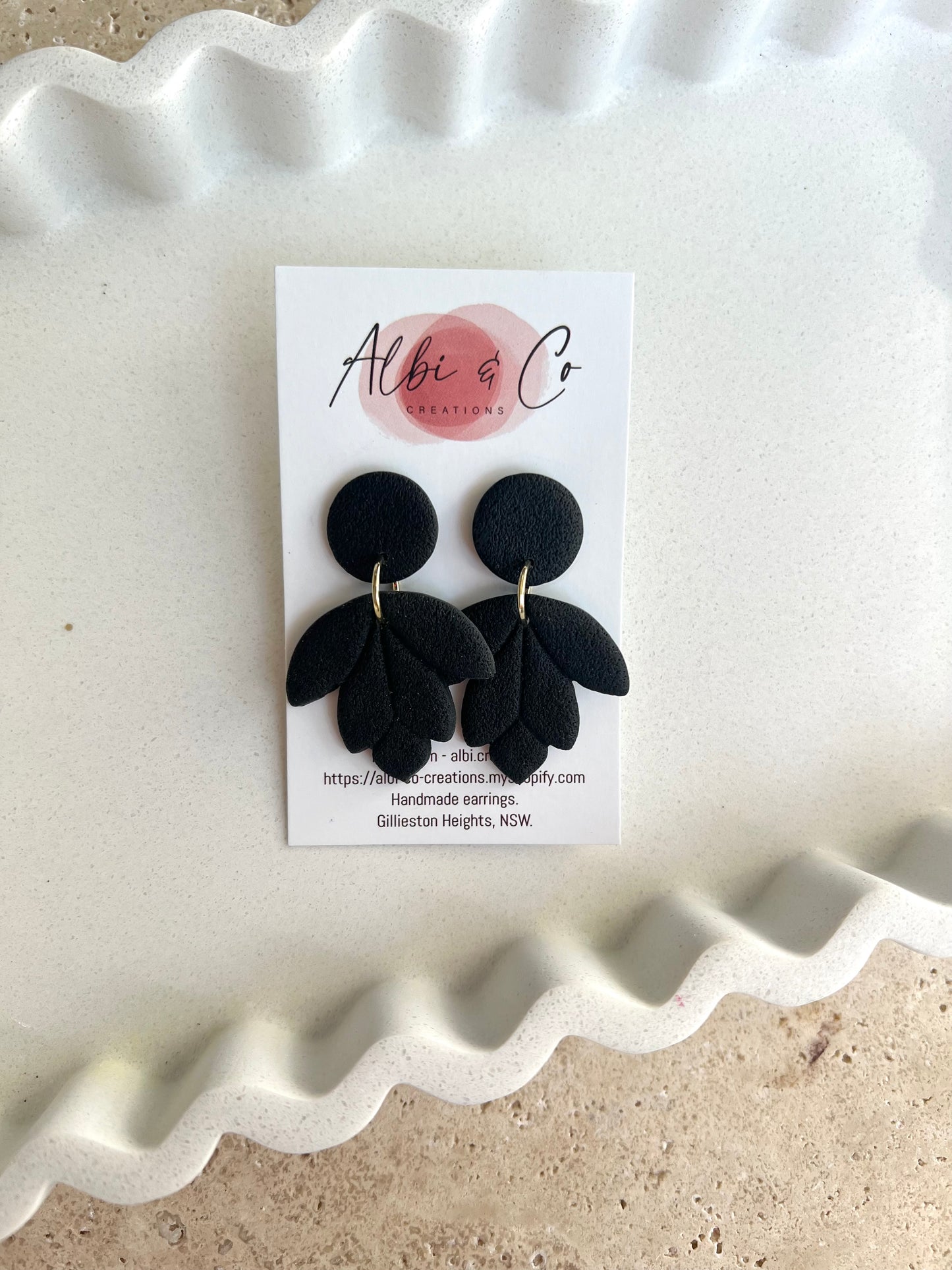 Black Leaf Dangles