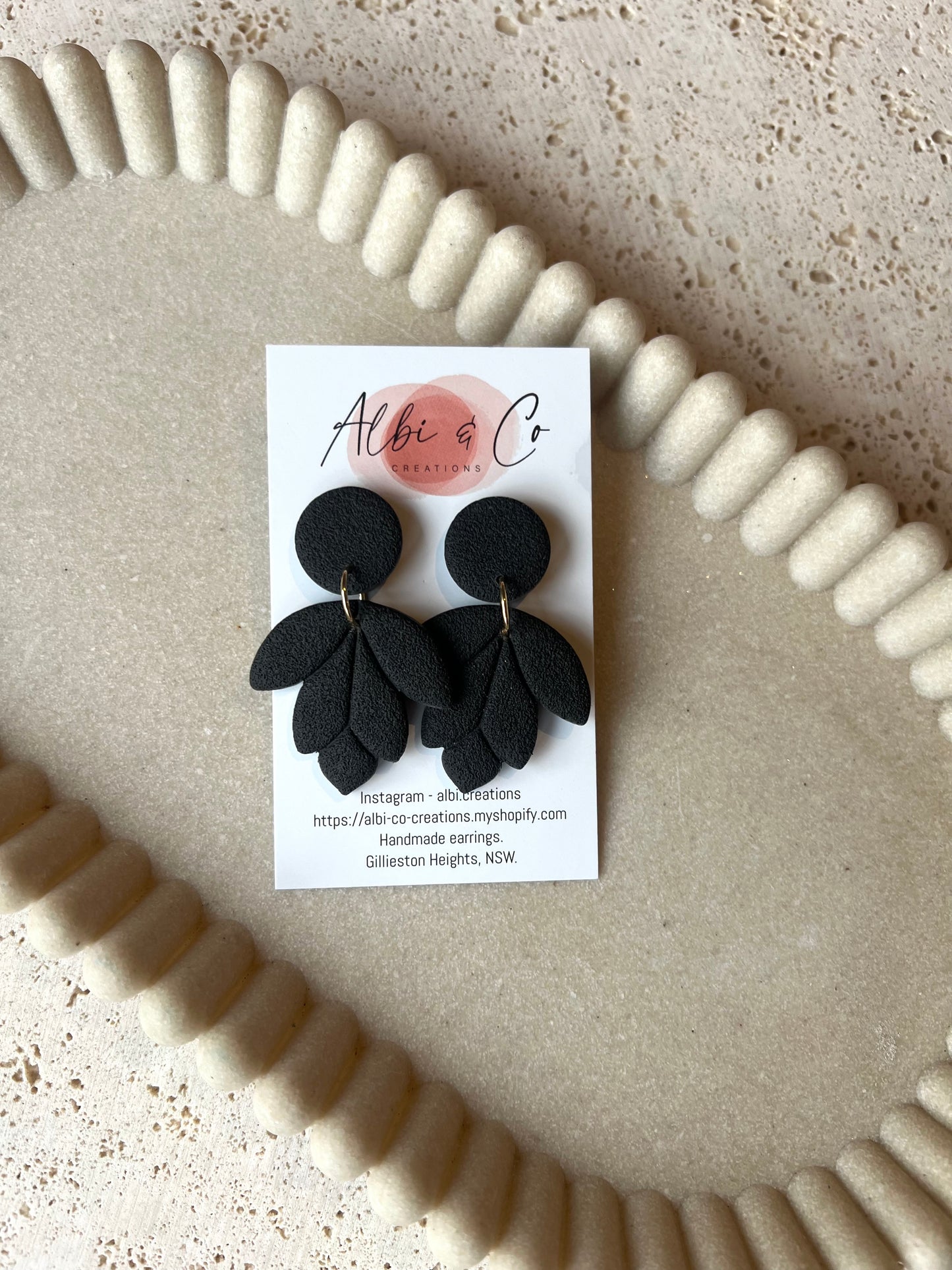Black Leaf Dangles