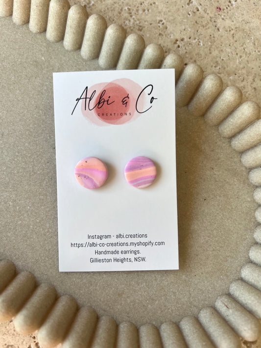 1.5cm Swirl Stud