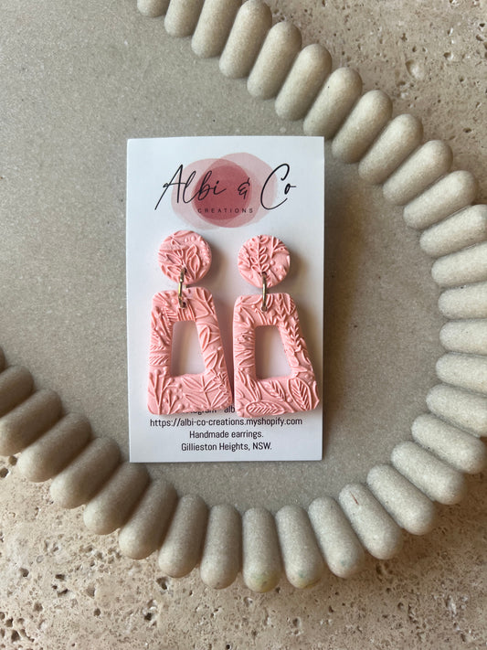 Peach Sadie Dangles
