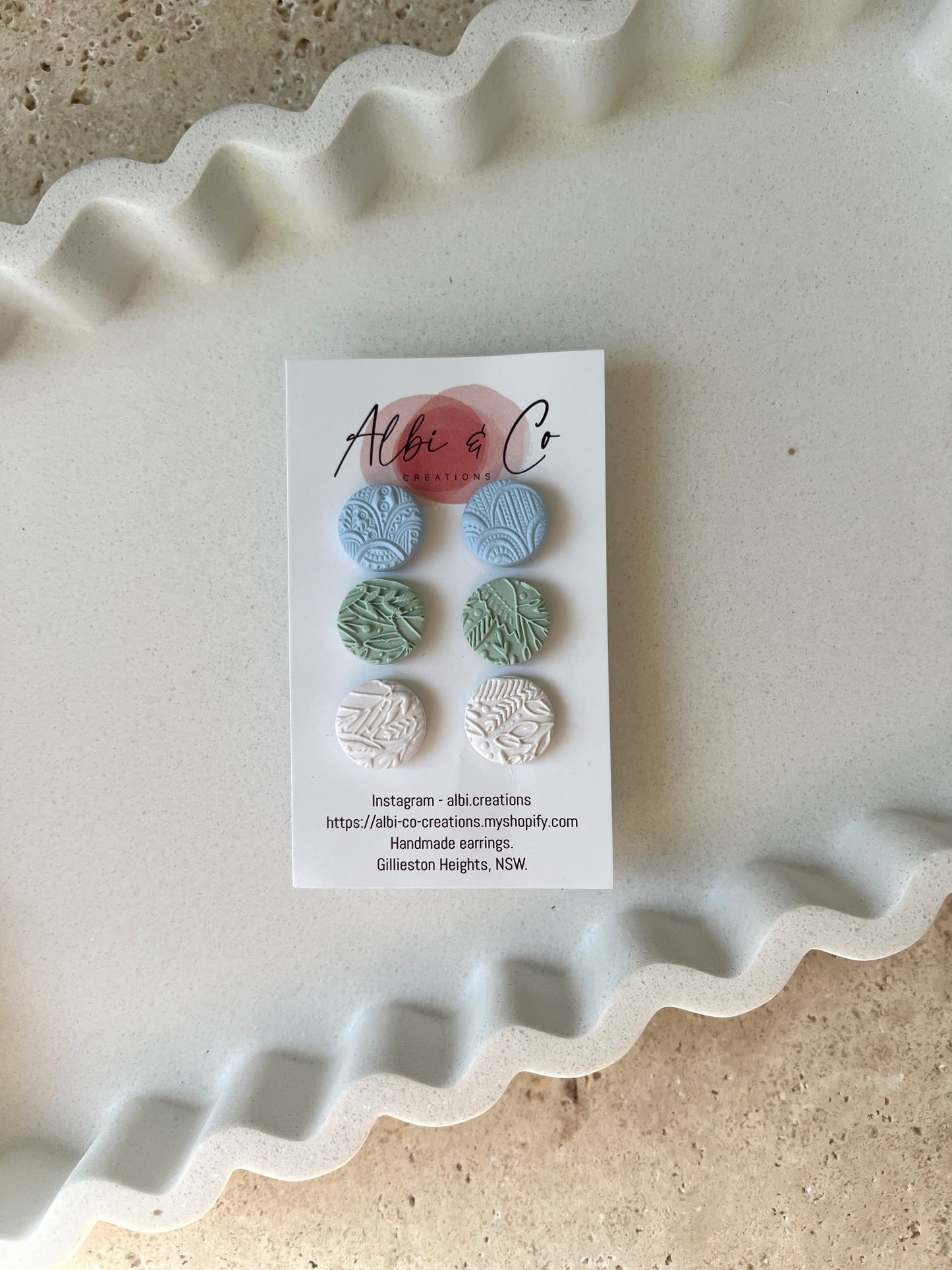 1.5cm Trio Stud Pack